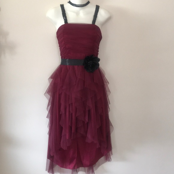 Deb Dresses & Skirts - 🥀 GORGEOUS CRANBERRY SEMI FORMAL DRESS🥀